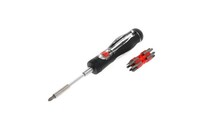 Gedore Red Schraubendreher Ratsche Mit Bitmagazin, 1/4'' 6,3 Mm 6-Kant,