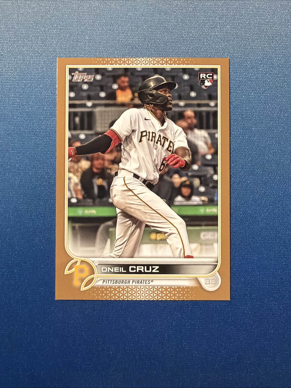 2022 Topps Series 2 Gold /2022 Oneil Cruz #537 Rookie RC