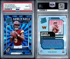 2024 DONRUSS RATED ROOKIES RETRO JAYDEN DANIELS RC # 11 PSA 10 GEM MINT