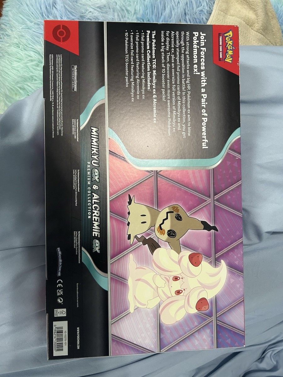 Pokemon Mimikyu ex & Alcremie ex Premium Collection