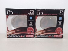 Feit Electric 5" and 6" 75W Equivalent Warm White Dimmable LED Recessed Retrofit