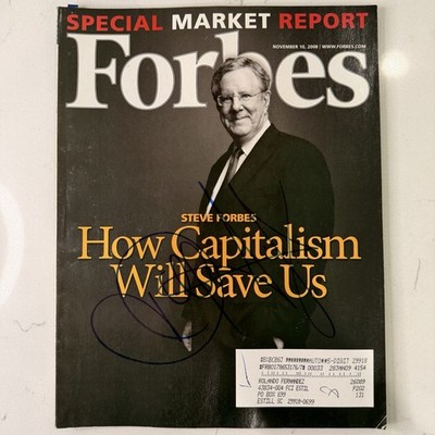 Forbes November 10 2008 Special Market Report Steve Forbes Magazine