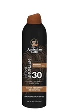 AUSTRALIAN GOLD INSTANT BRONZER CONTINUOUS SPRAY SPF 30 NEW 6 OZ