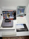 Tommy Moe's Winter Extreme Skiing and Snowboarding Super Nintendo SNES COMPLETE