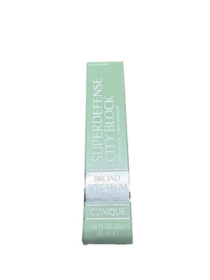Clinique Superdefense City Block Oil Free Broad Spectrum SPF 50 Brand New