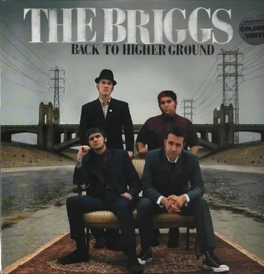 LP The Briggs Back To Higher Ground BLUE TRANSLUCENT VINYL NEAR MINT Drastic