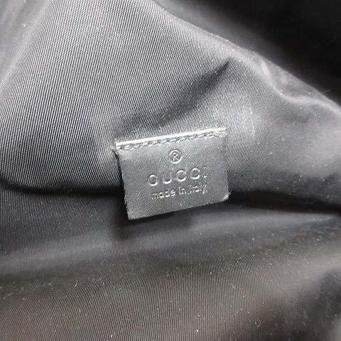 Gucci Nylon Body Bag Waist Pouch Shoulder Black Sherry Line | eBay