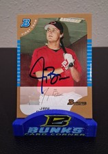 JAY BRUCE 2005 1st Year Bowman Prospect IP AUTO GOLD Card #BDP32 SP REDS
