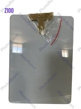U Brands Glass Dry-Erase Desktop Easel, Tempered Glass, Gold Metal Stand, Open