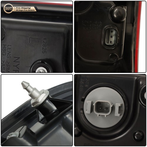 Silscvtt Driver Side Tail Light For 2017-2023 Honda Ridgeline Red Halogen Rear - Picture 16 of 22