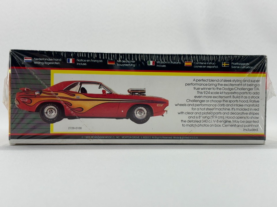 Revell/Monogram 1970 Dodge Challenger T/A - Stock or Street Machine - Spotlight Hobbies