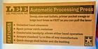 Lee 90933 Automatic Processing Press (APP) Single Stage Press Kit