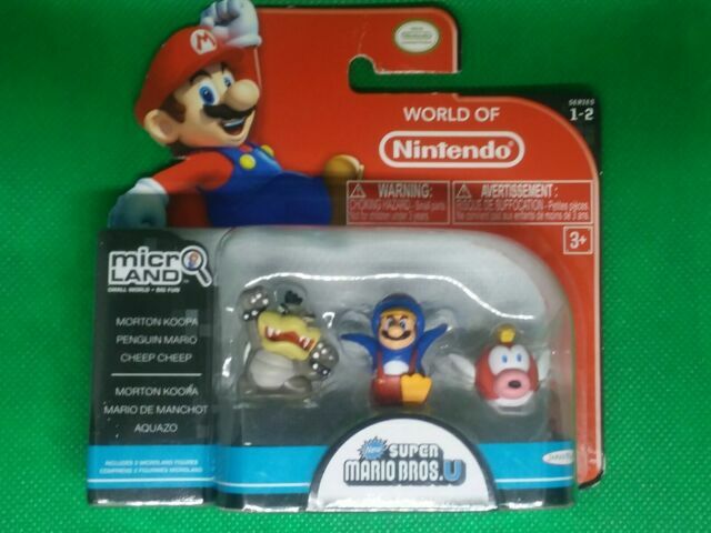 2 Sets World Of Nintendo Micro Land Super Mario Bros U Series 1 2 For Sale Online Ebay