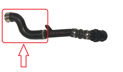 Turbo hose intercharge air hose for Nissan Pulsar 1.5 dCi (2014-2022) 1103568S01 - Picture 9 of 9