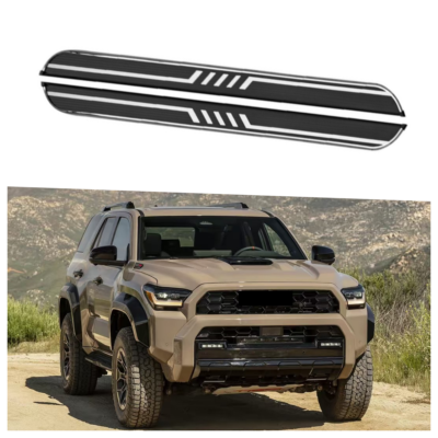 BINARY STAR Rock Rails Running Boards For 2025-2026 Toyota 4Runner (No Side Skirts) - Carbon Steel Drop Steps