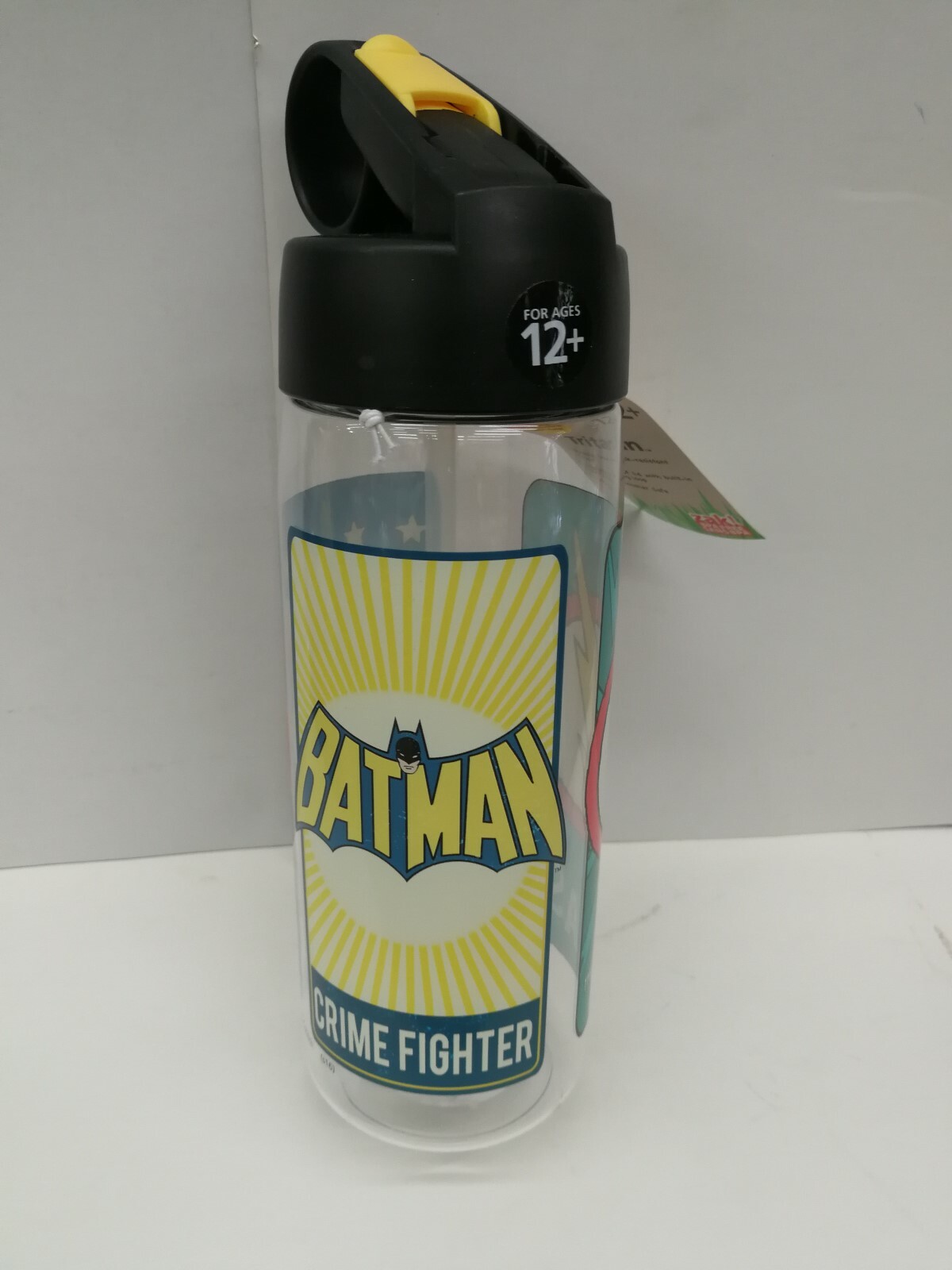 Zak Designs Superheros Batman Flash Superman 25 Oz Tritan Water Bottle For Kids