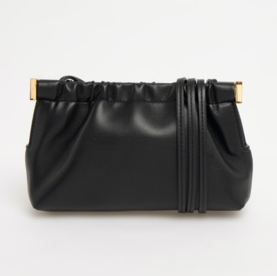 NANUSHKA The Bar Micro Clutch Umhängetasche in Schwarz - 495£
