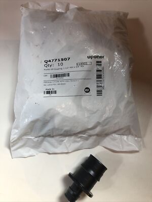 10 Uponor Q4771507 ProPEX EP Coupling 1  1/2  PEX x 3/4  PEX QTY:10