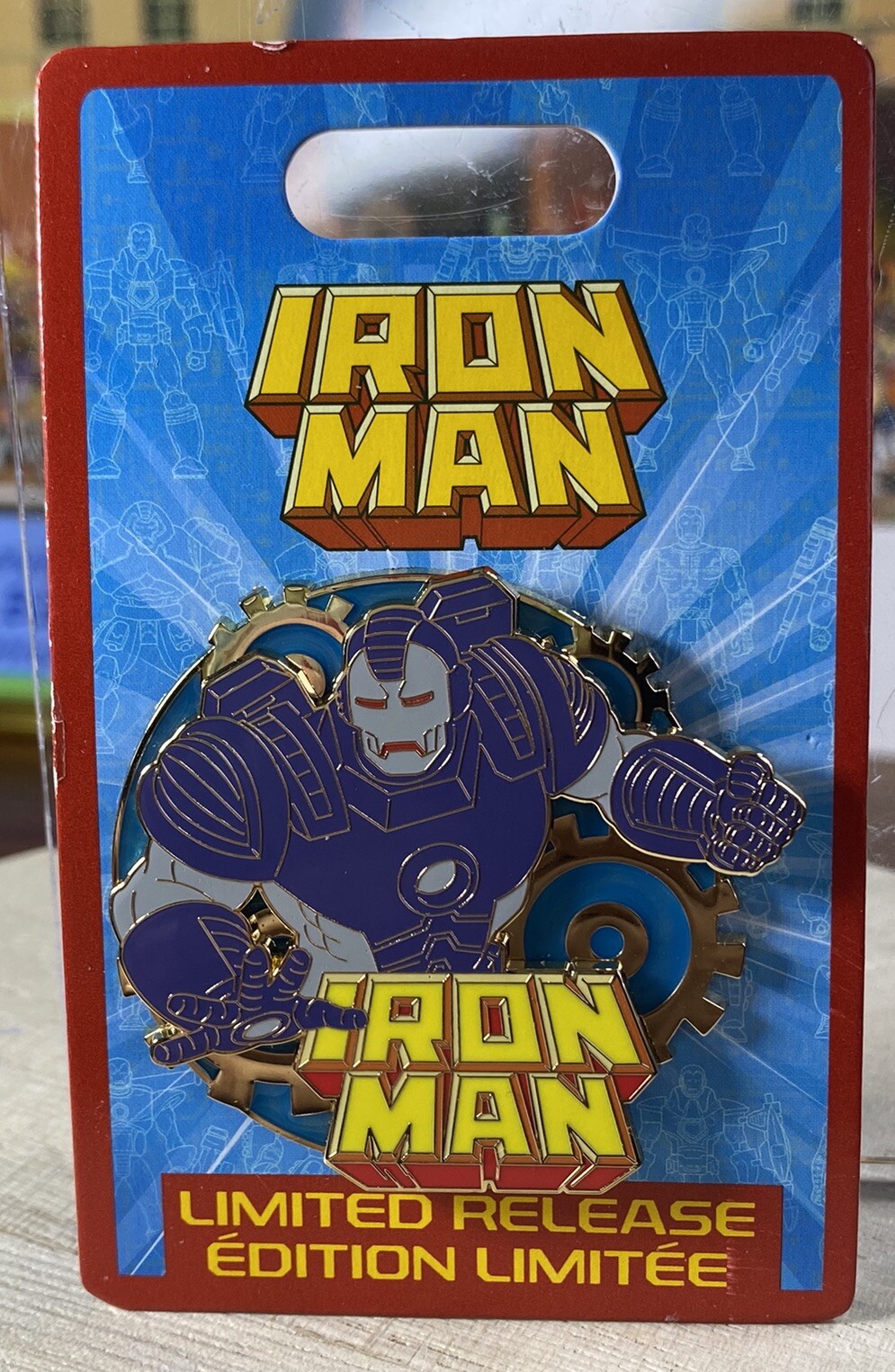 Disney Marvel Iron Man Pin New 2023 LR Limited Release Pin war machine