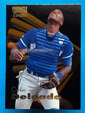 Carlos Delgado 1996 Pinnacle Zenith #62 Toronto Blue Jays