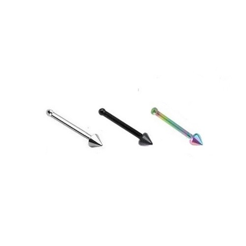 Nose Ring Stud Hoop 6mm 8mm 10mm - Steel Ear Cartilage Tragus Earring Piercing - Picture 7 of 25