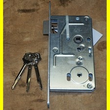 Einbausicherung Einsteckschloss Stulp DDR TGL 220 x 18 mm - DIN 72 mm rechts