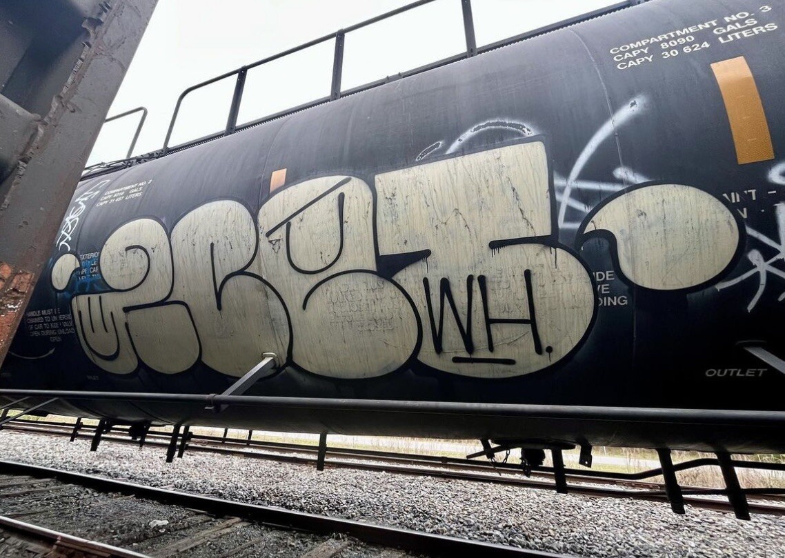 ACET WH nyc street art graffiti art spray paint Barry McGee Obey