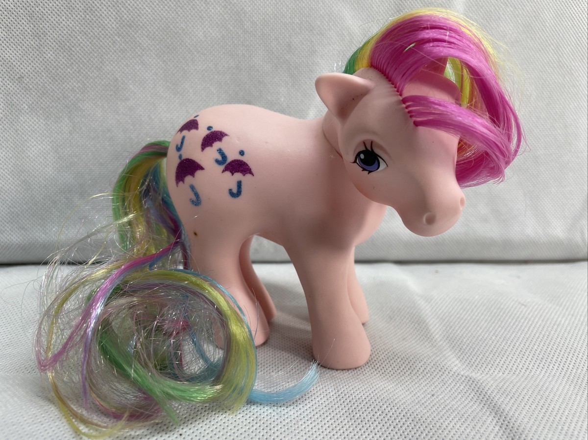 Vintage My Little Pony G1 MLP Hasbro Rainbow Shy Pose Ponies