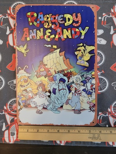 Raggedy Ann And Andy Tin Sign Raggedy Ann & Andy - Picture 2 of 3