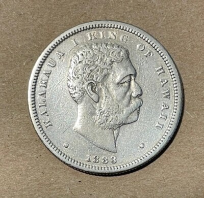 Hawaii - 1883 Silver Half Dollar - Very Popular | eBay