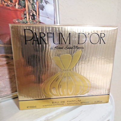 PARFUM D'OR by Kristel Saint Martin EDP Perfume for Women 3.3 oz / 100 ml SEALED