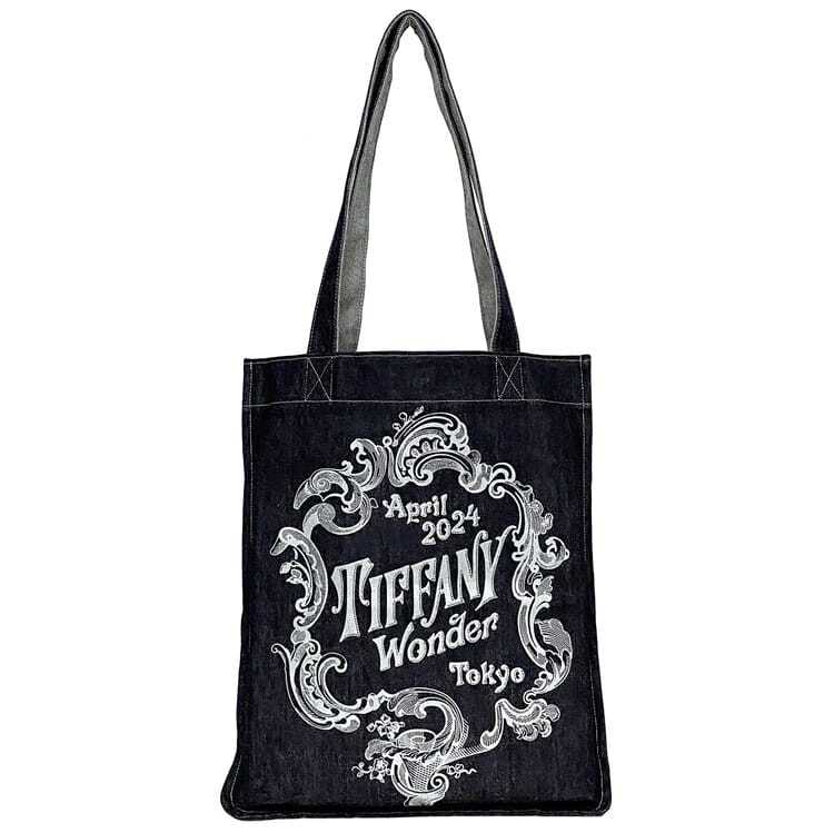Tiffany tote bag ec-21543 Navy Blue Good Condition 2024 Wonder