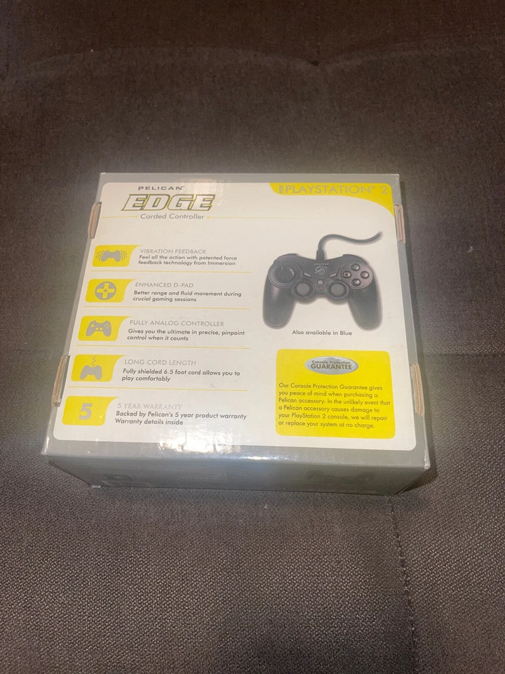 EDGE Pelican PL-6644 Wired Controller Gamepad for Sony Playstation 2 PS2. NEW - Image 4 of 4