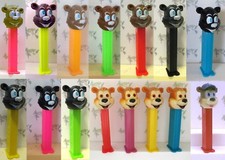 PEZ - Bears Misfit and otherwise - Choose Bear from Pull Down Menu