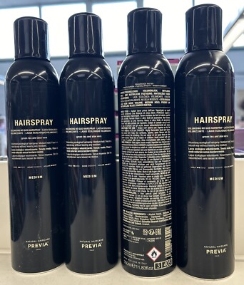 PREVIA Style & Finish Ohne Treibgas Hairspray Normal 6x 350 ml normaler Halt
