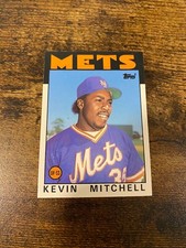 1986 Topps Traded #74T Kevin Mitchell RC New York Mets