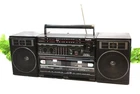 ⭐Vintage SANYO MW 228 Boombox AM/FM Radio Dual Cassette Player Recorder