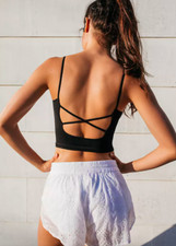 Free People Movement Strappy Back Tighten Up Tank Multi Colors 30 FF-043