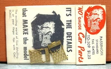 CAL-SCALE HO SCALE PASSENGER STANDARD TAIL GATES # TG-309