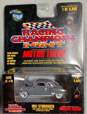 Racing Champions Mint Motor Trend 1951 Studebaker, Issue JC #10, 1 In 5,000