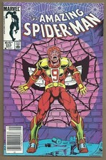 🔥AMAZING SPIDER-MAN #264*MARVEL, 1985*1ST APP. OF RED NINE*MARK JEWELER*VF+*