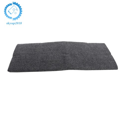 RV Camper Step Covers 3 Pack - 23 Inch Wide Straight Carpet Stair Rug Gray - Picture 6 of 9