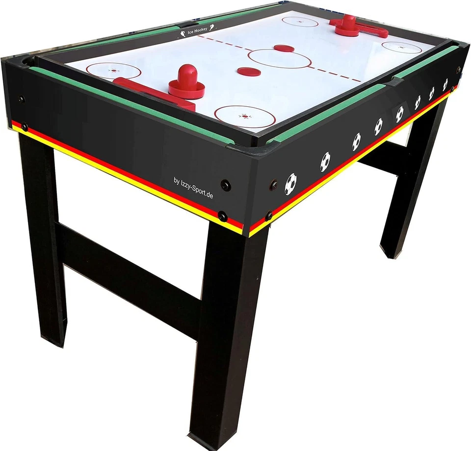 Izzy Multi-Game Tisch 4 in 1 inklusive komplettem Zubehör 123L x 82,5B x 57,8Hcm - Bild 2 von 4