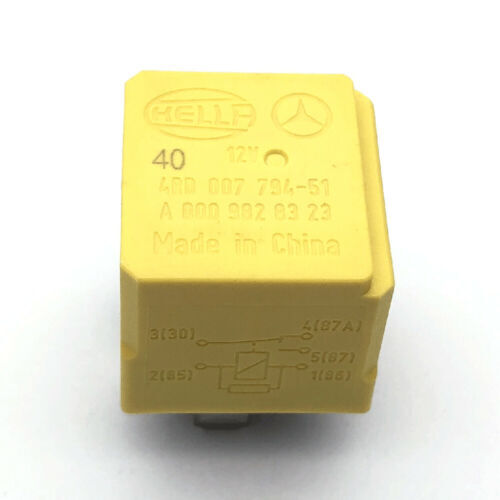 HELLA 4RA 007 507-031 Relay, Glow Plug Syste - 12V - 5-pin Connector