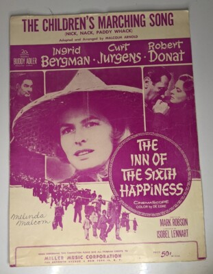 The Children's Marching Song Nick, Back, Paddy Whack Ingrid Bergman 1958