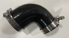 Silicone Hose 2.5 To 3 90 Reducer 63-76mm Coupler Bk Clamps