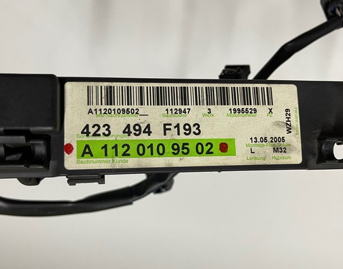 2005 CHRYSLER CROSSFIRE ZH ROADSTER AUTOMATIC ENGINE WIRING HARNESS OEM 54K - Picture 2 of 7