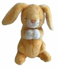 VTG TY Beanie Buddy "GRACE" THE PRAYING BUNNY Plush 12" 2001 Soft Easter Yellow