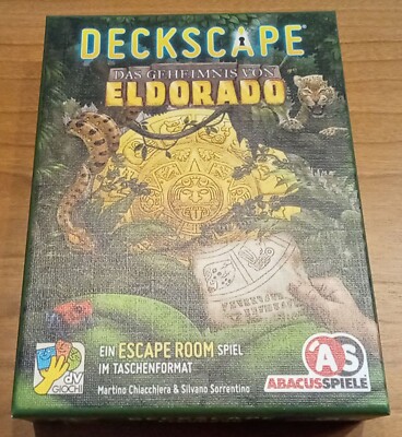 Deckscape: Das Geheimnis von Eldorado - Escape Room Spiel *NEU*