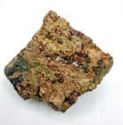Almandine Garnet With Olivine Vizille Mine Isère